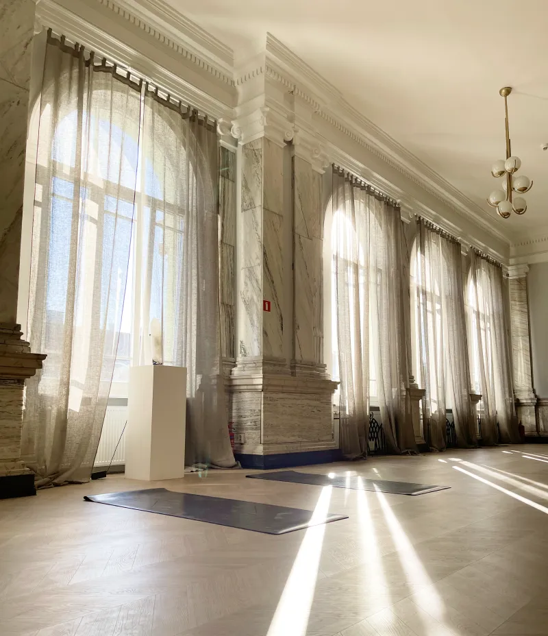 Wnętrze studia meisō